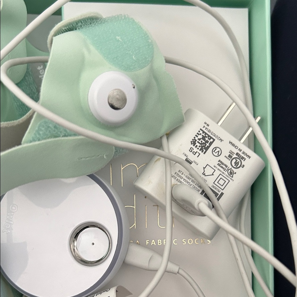 Owlet Mint Green Baby Monitor Sock